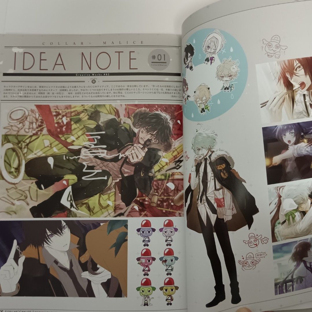 Collar X Malice Official Artbook Hobbies Toys Books Magazines collar-x-malice-official-artbook-hobbies-toys-books-magazines