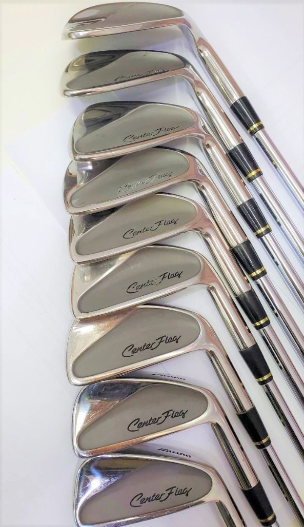 Complete Irons Set (3-S) Mizuno Center Flag Steel Regular, Sports