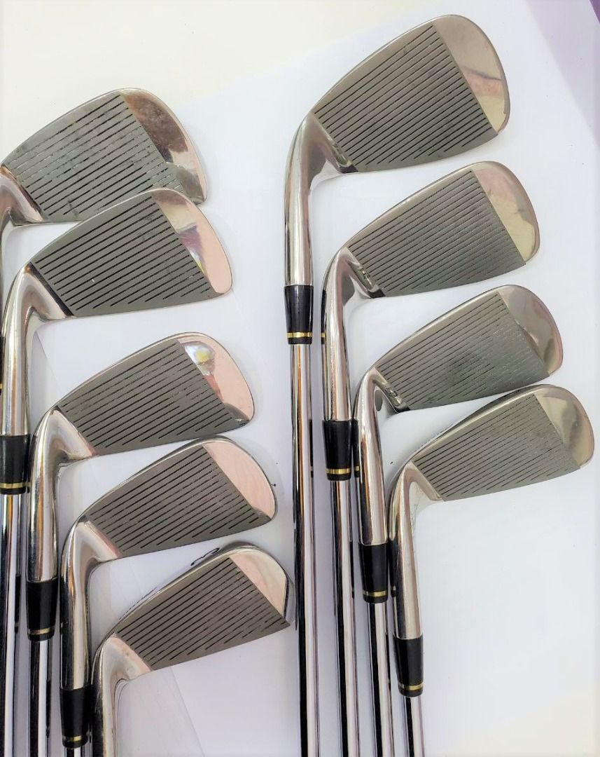 Complete Irons Set (3-S) Mizuno Center Flag Steel Regular, Sports