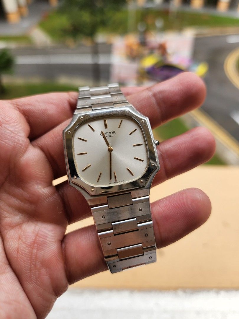 VINTAGE CREDOR SEIKO 9300-5070 FROM 1980s, Luxury, Watches on Carousell