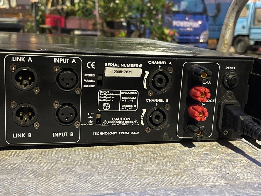 DELTA AUDIO A4001 power amplifier, Audio, Soundbars, Speakers