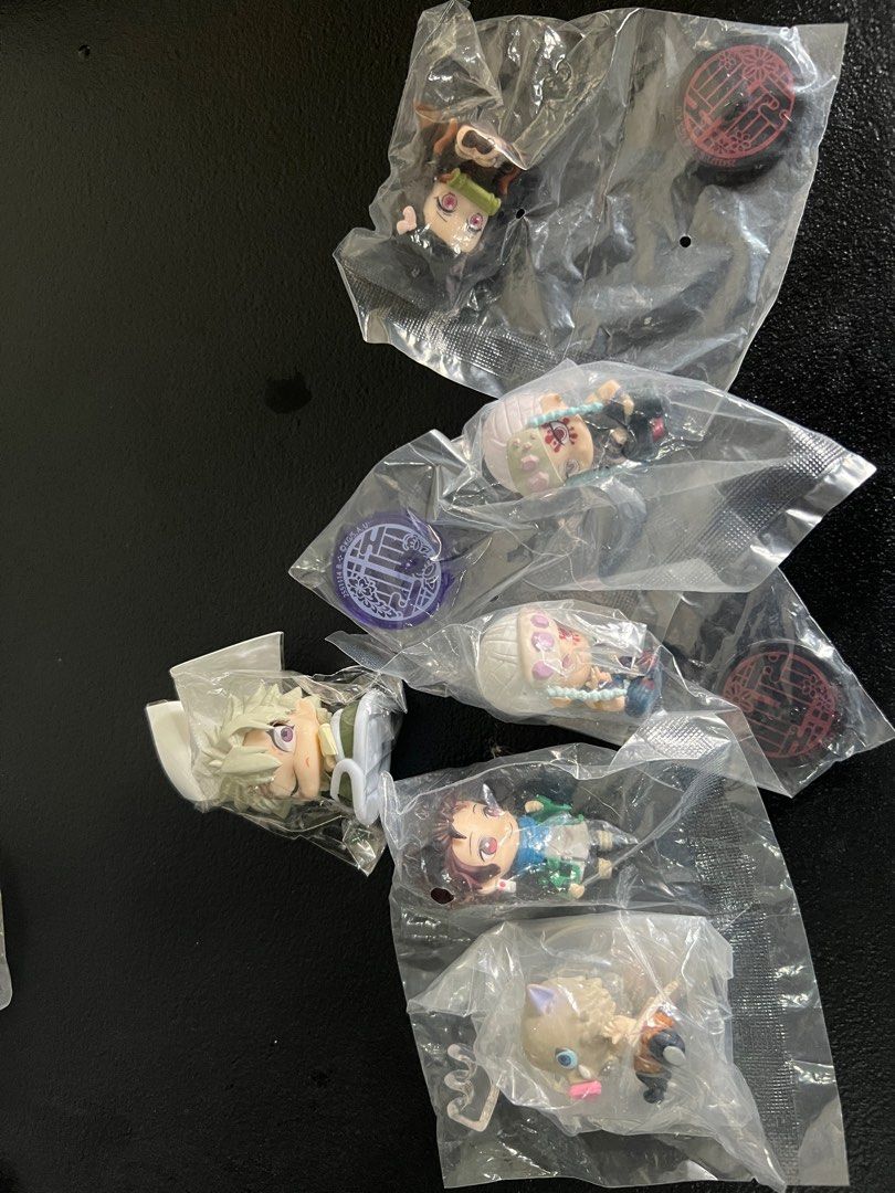 Demon slayer chibi/onemutan (Category: Designer & Blind Box Toys) located in Cebu City. Submitted by vansgirl0310 (Listing ID 1207469498, Image 2). Description: Onemutan 150 Chibi 200 Discount for more than 3 items.