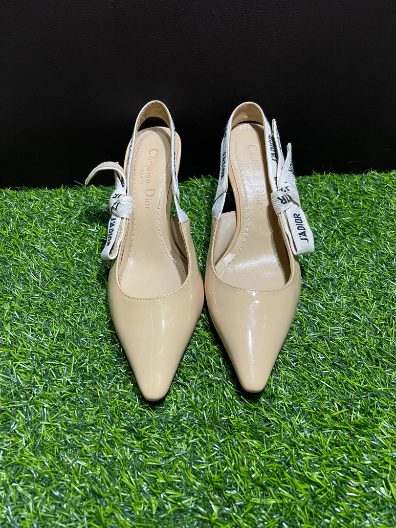 Dior slingback, Women's Fashion, Footwear, Heels on Carousell