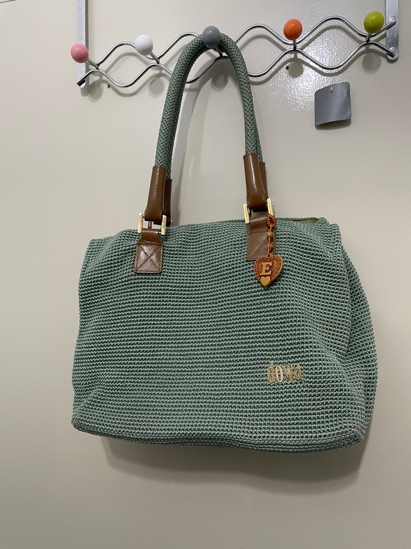 Dowa Crochet shoulder bag, Luxury, Bags & Wallets on Carousell