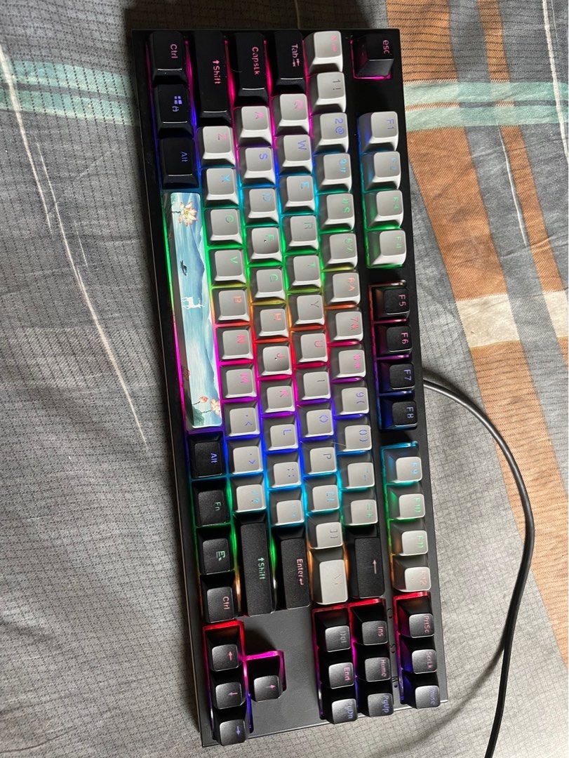 Ducky one 2 TKL mechanical keyboard brown switches, Computers & Tech