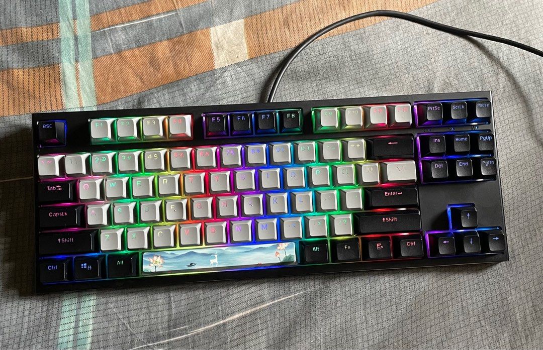 Ducky one 2 TKL mechanical keyboard brown switches, Computers & Tech