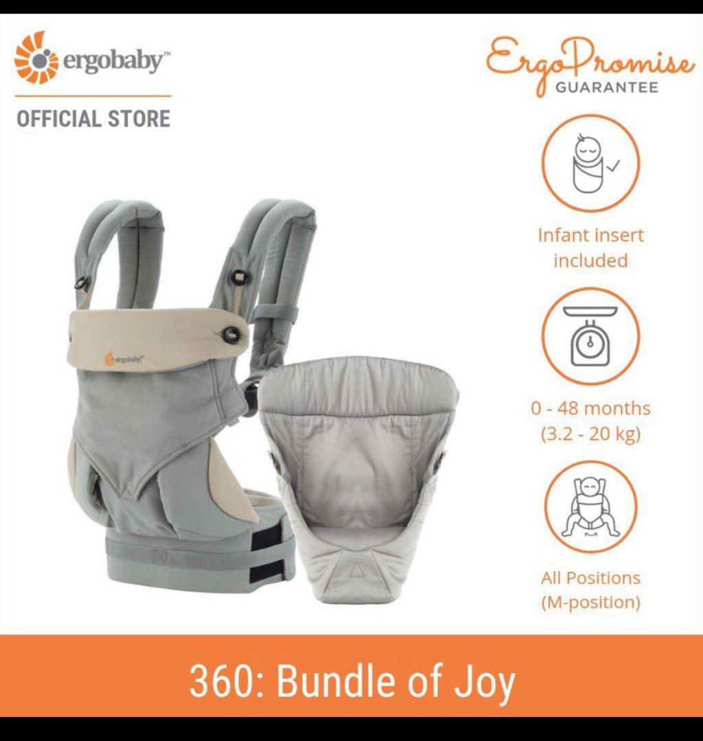 Ergo 360 sales bundle of joy