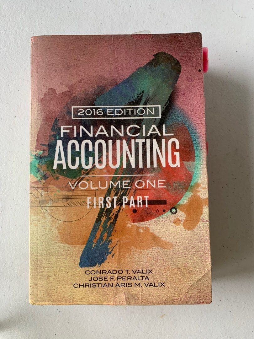 Financial Accounting Vol. 1 (Part 1) by Valix & Peralta, Hobbies & Toys