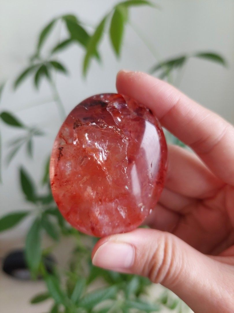 Fire quartz palm, Women's Fashion, Jewelry & Organisers, Precious