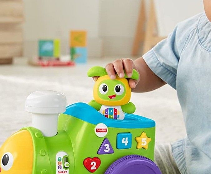Fisher Price Bright Beat s Learning Train bilingual Babies Kids