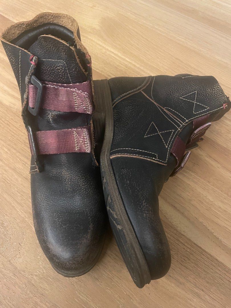 Fly London stiff ankle boots