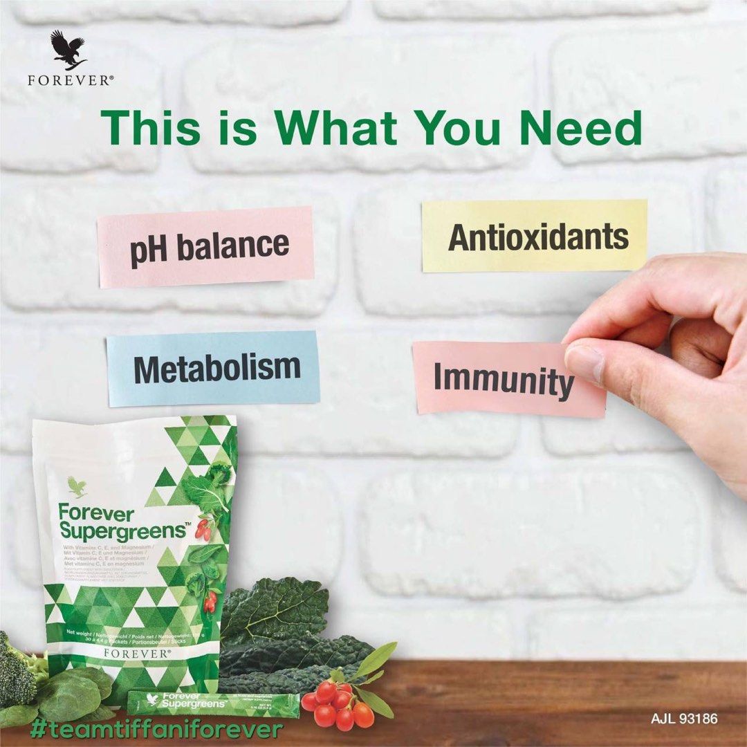 Forever SuperGreen, Health & Nutrition, Health Supplements, Vitamins