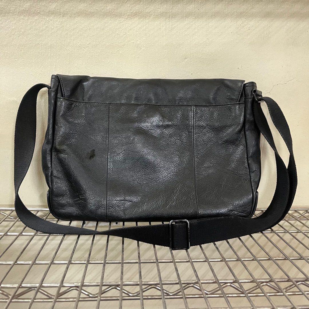Fossil men's buckner messenger bag deals