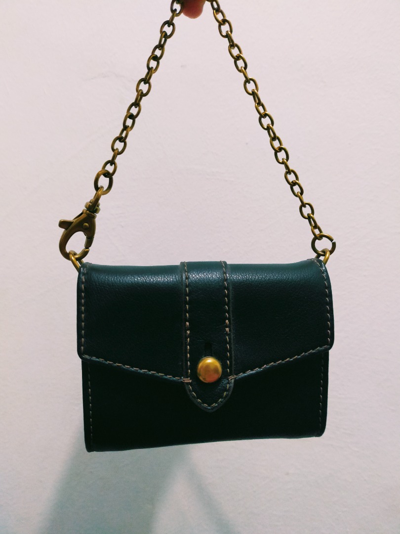 Fossil chain wallet best sale