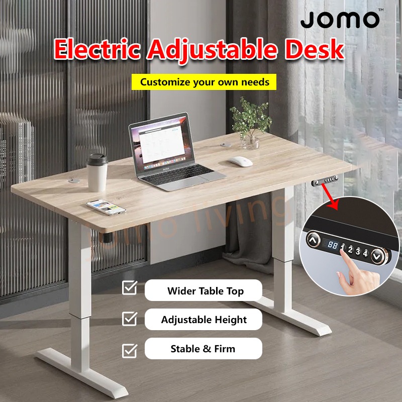 [FREE DELIVERY] Electric Auto Height Adjustable Lift Table Home Office