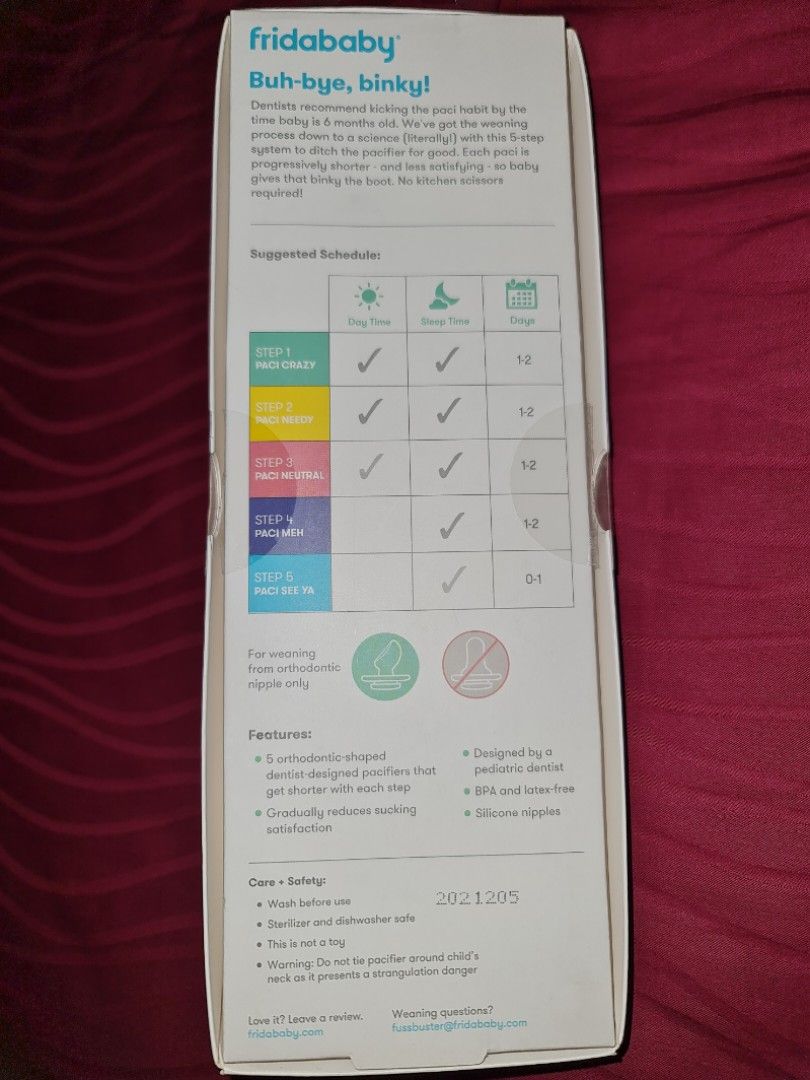 Fridababy Pacifier Weaning System, Babies & Kids, Nursing & Feeding