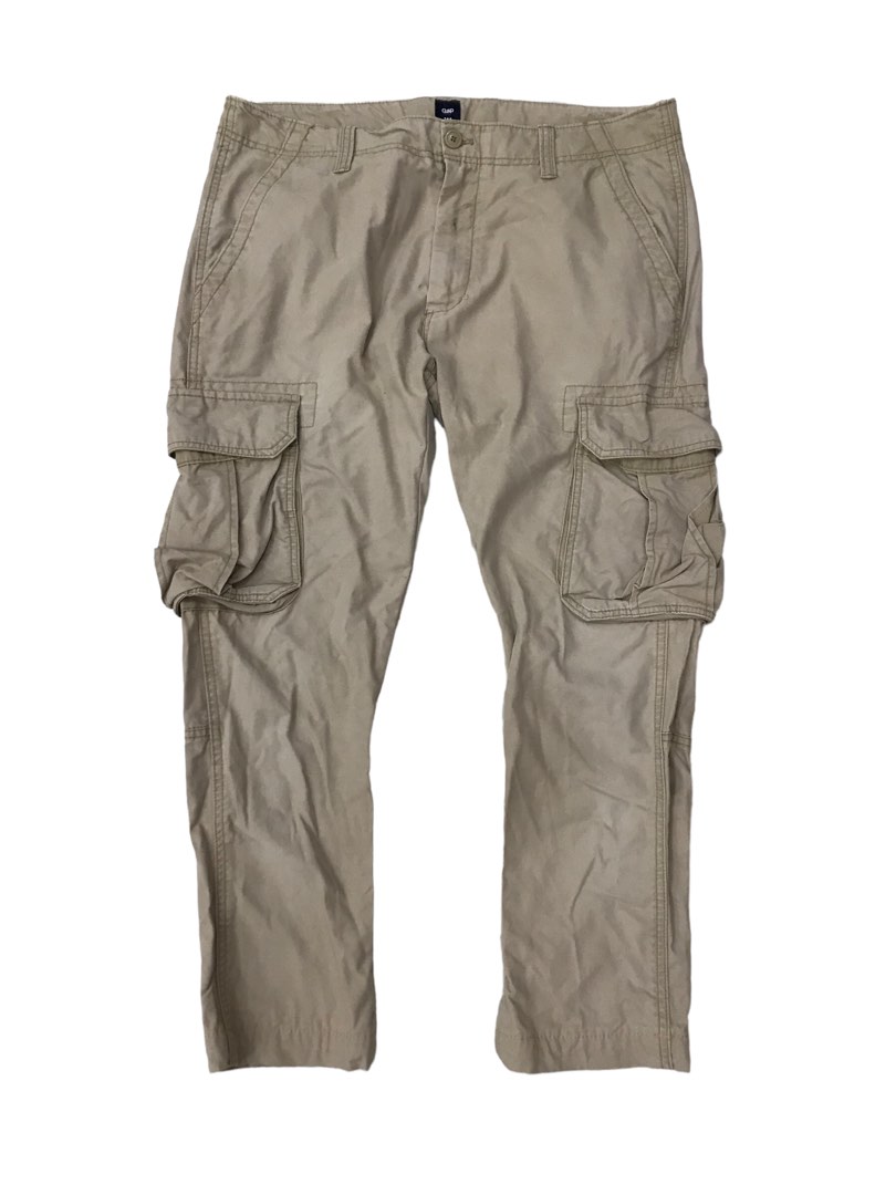 GAP cargo pants, Men's Fashion, Bottoms, Trousers on Carousell