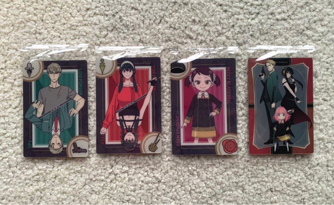 Genshin Impact, Twisted Wonderland, Spy x Family Wafer Cards, Hobbies