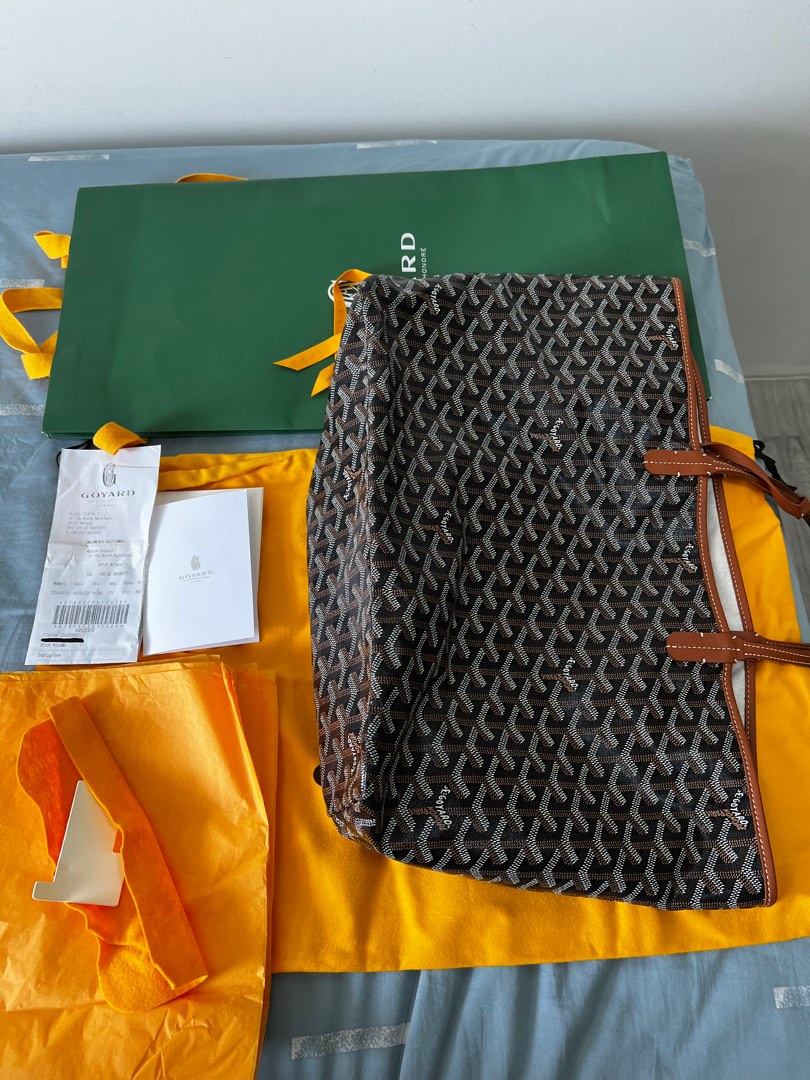 Goyard St Louis PM Dark Yellow