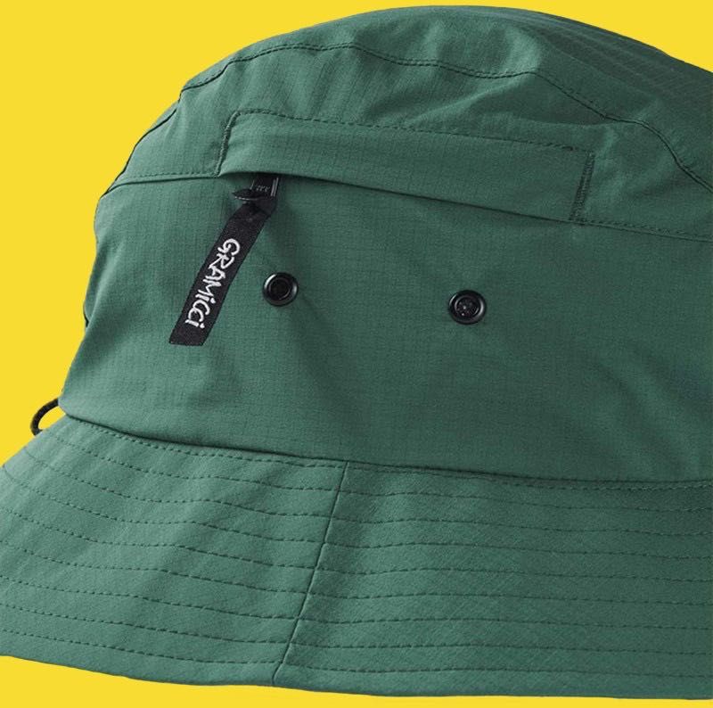 GRAMiCCi Pertex Bucket Hat Evergreen 機能防風防水盆帽 奔尼帽 漁夫帽
