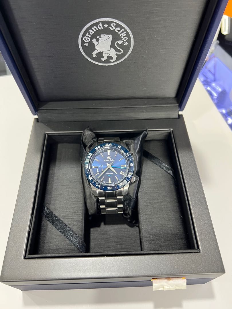 GS GRAND SEIKO GMT SPRING DRIVE MADE IN JAPAN SBGE255G, Luxury, Watches on  Carousell