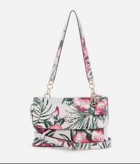 Guess floral chic shine shoulder bag