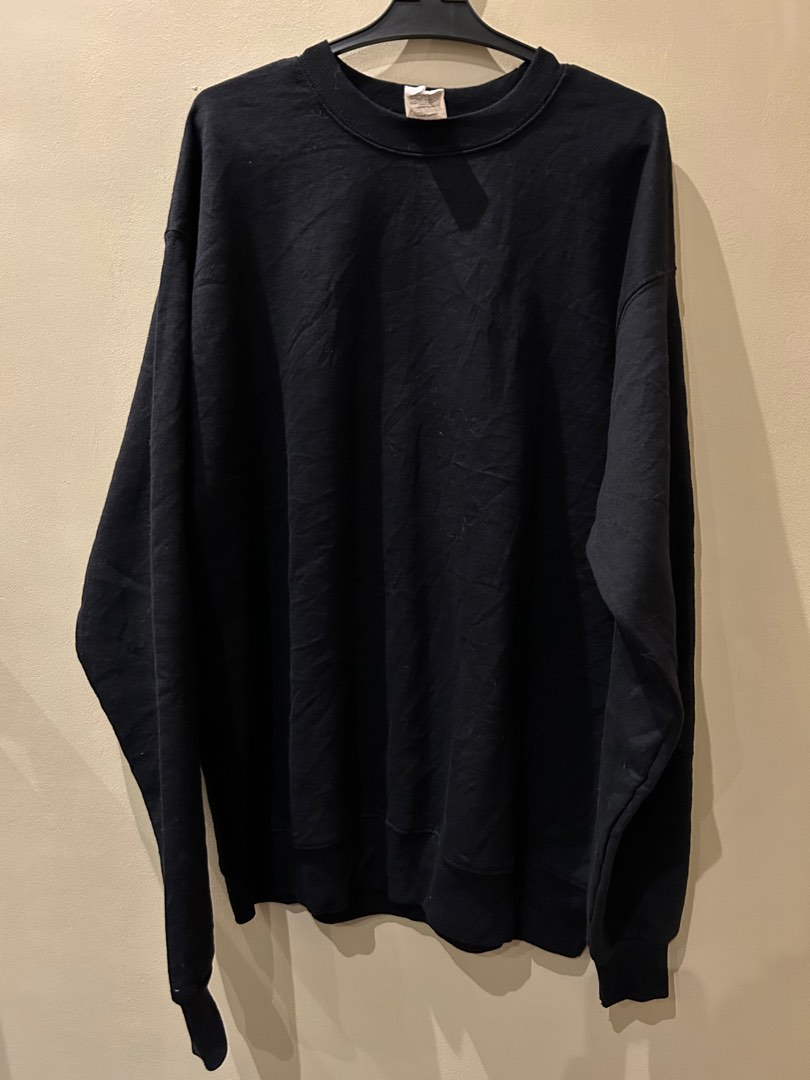 Hanes black sweater outlet