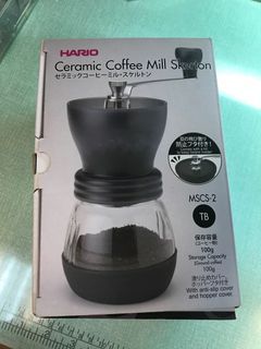 【HARIO】簡約手搖磨豆機(MSCS-2TB)