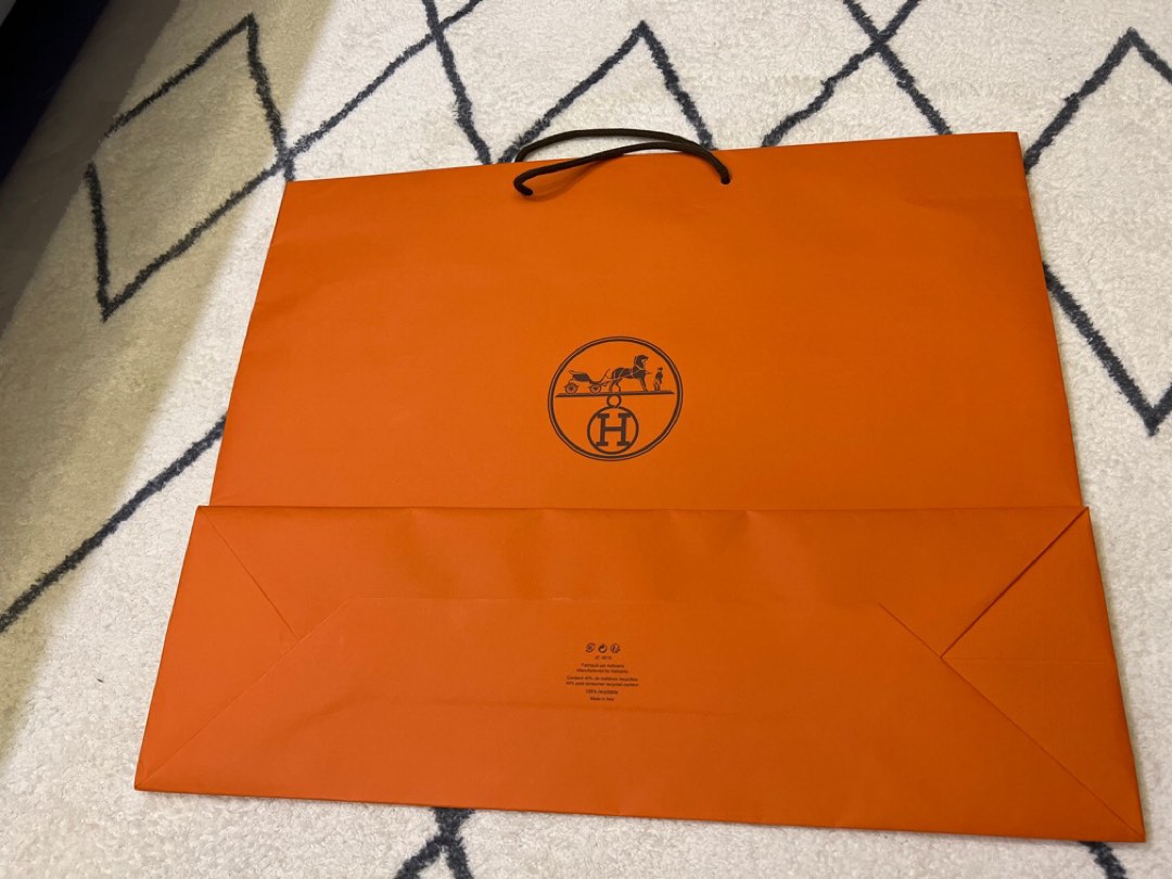 Hermes Shopping Bag in biggest size Luxury Accessories on Carousell