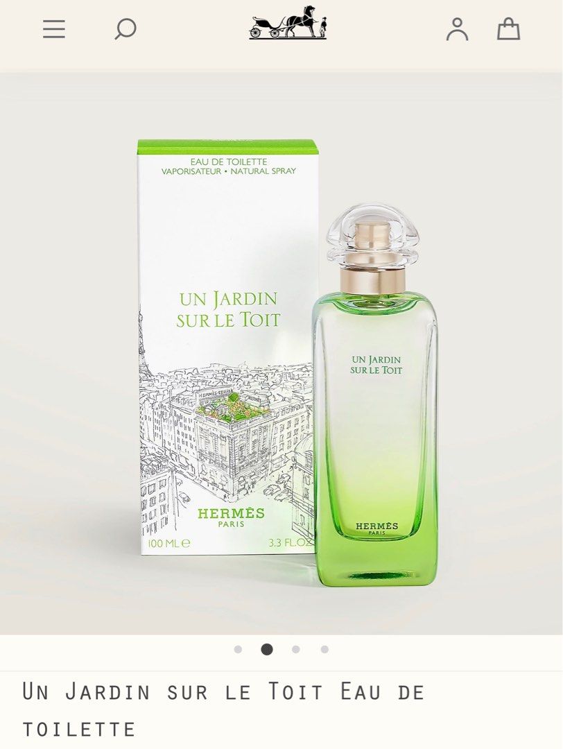 Hermes parfum jardin best sale sur le toit