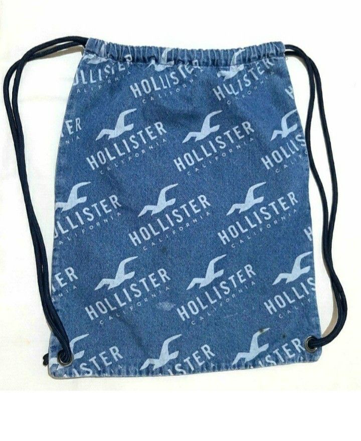 Hollister store drawstring bag