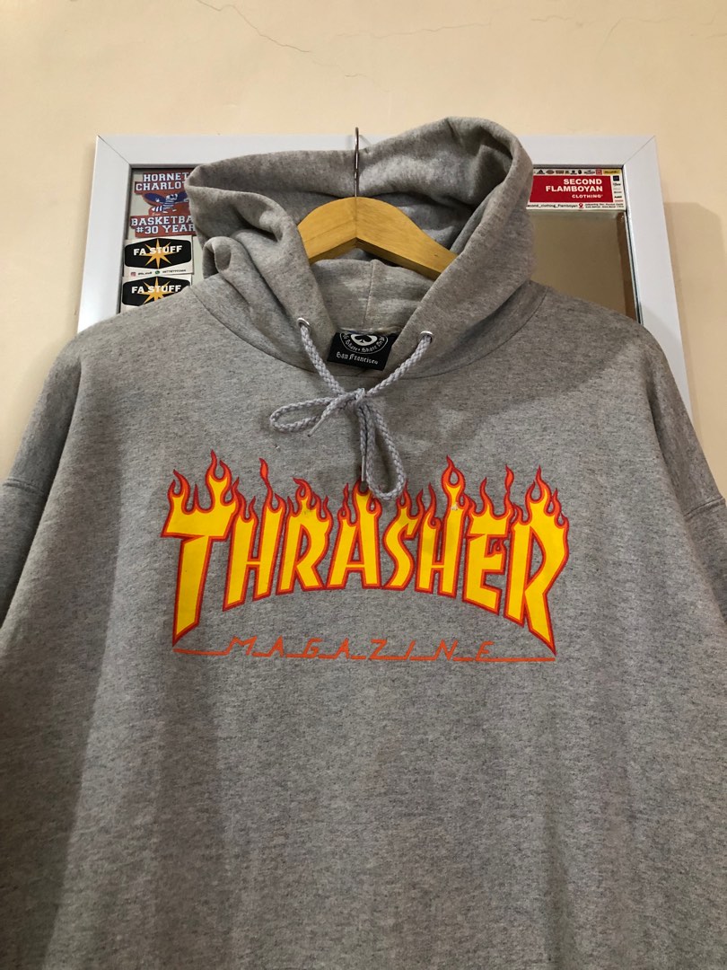 Hoodie thrasher original vs fake hotsell