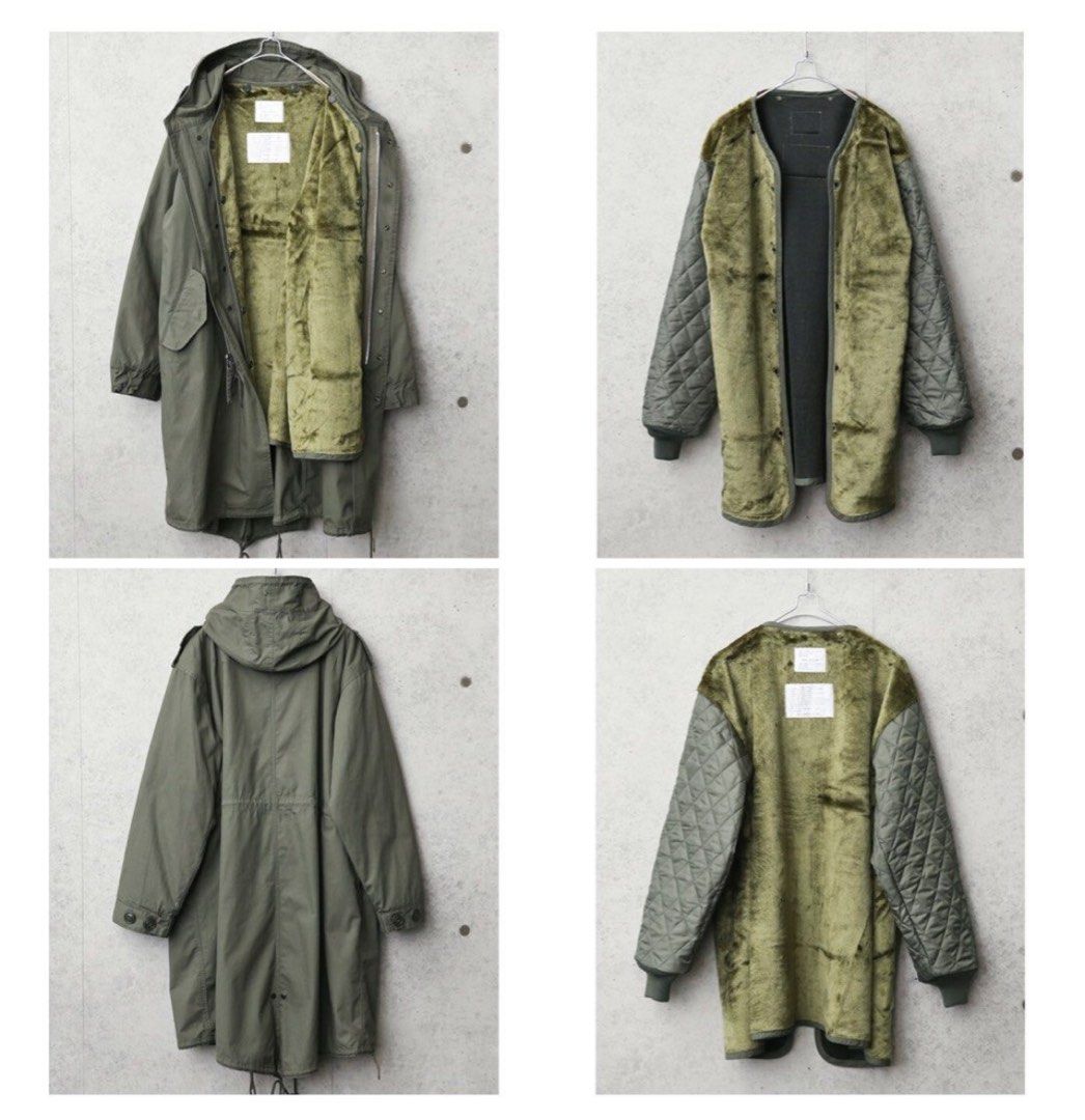 HOUSTON 5409M US Army M-51 Parka Mods Coat, 男裝, 外套及戶外衣服