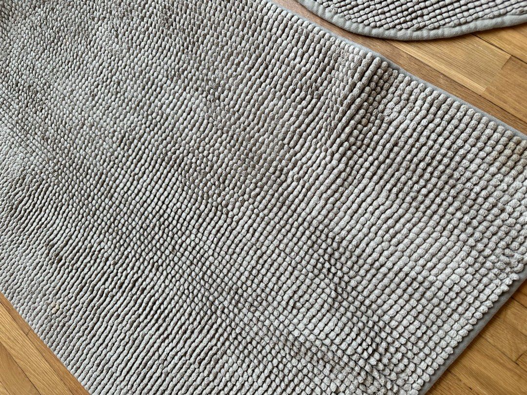 Ikea bathroom mat set, Furniture & Home Living, Home Decor, Carpets