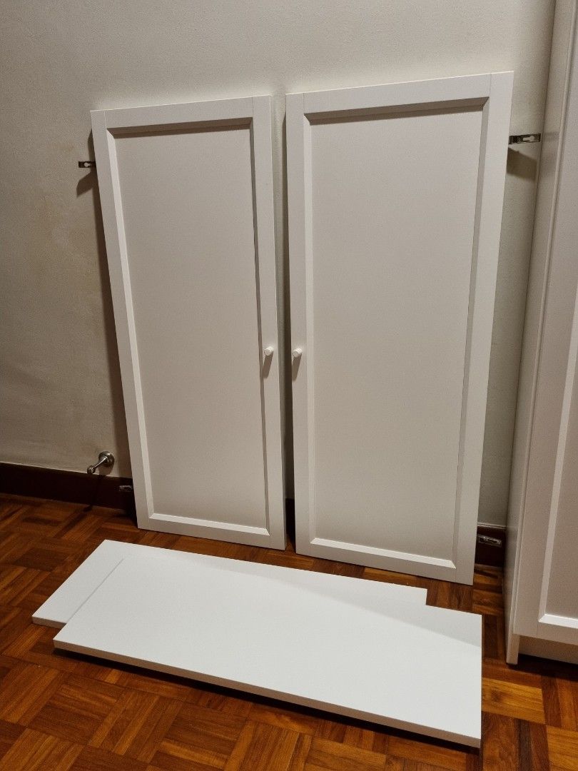 Ikea Billy doors and shelves, Furniture & Home Living, Furniture