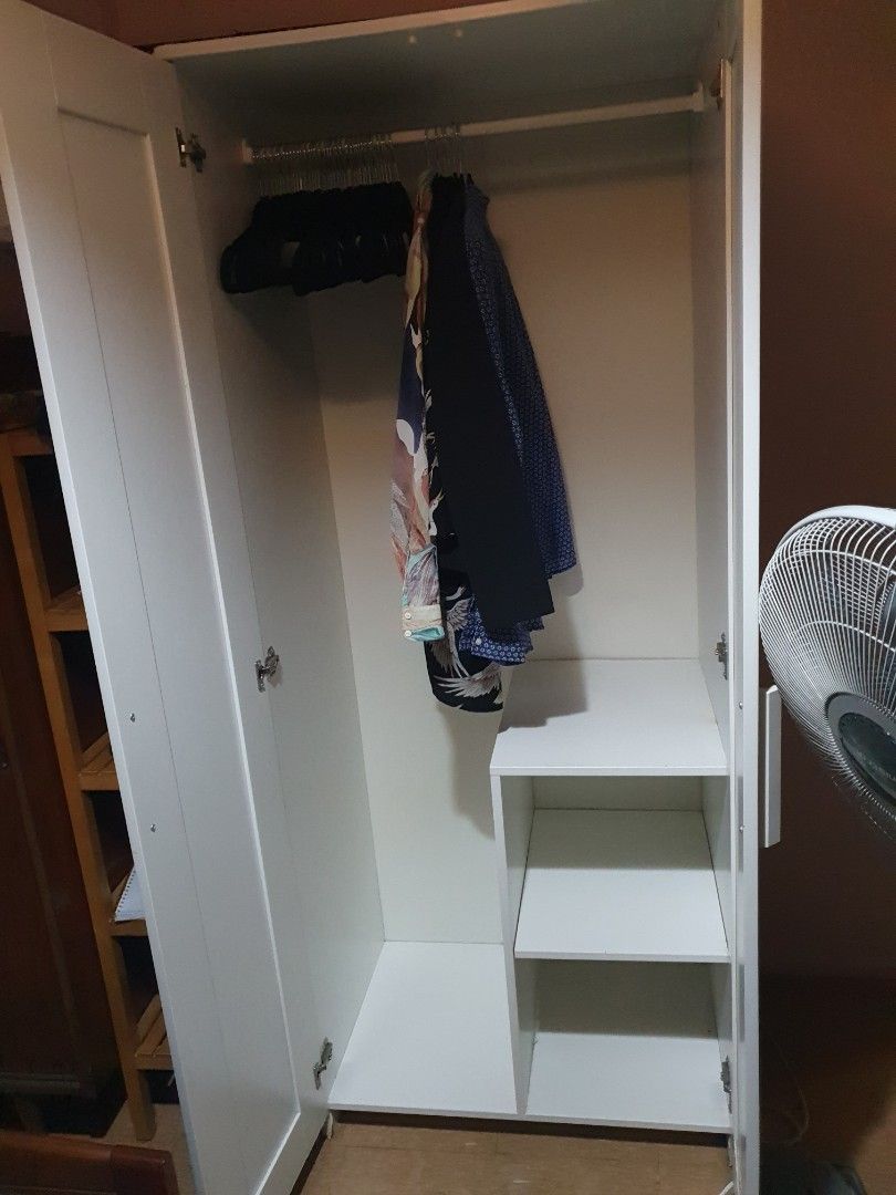 IKEA BRIMNES Wardrobe last pick up date 8 Jan, Furniture & Home