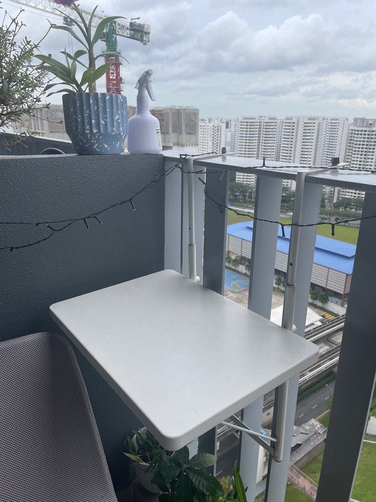 Ikea hanging table, Furniture & Home Living, Outdoor Furniture on Carousell