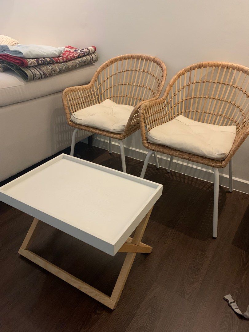 Ikea Nilsove Armchairs, Furniture & Home Living, Furniture, Chairs on