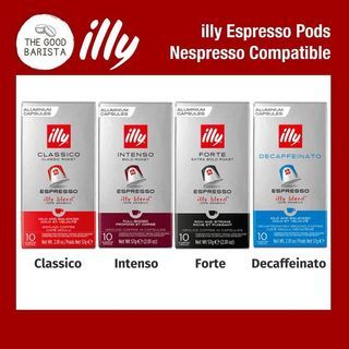 Illy Nespresso Compatible Pods