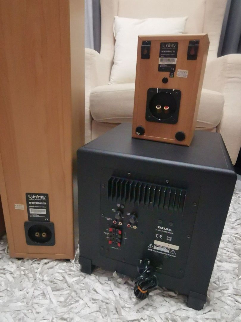 Infinity Primus 250 Speaker Set, Audio, Soundbars, Speakers
