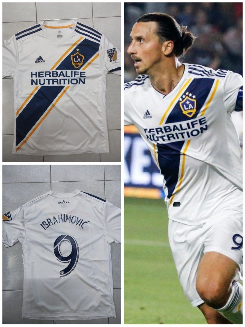 Jersi LA Galaxy 18 19 home nameset zlatan ibrahimovic Men s