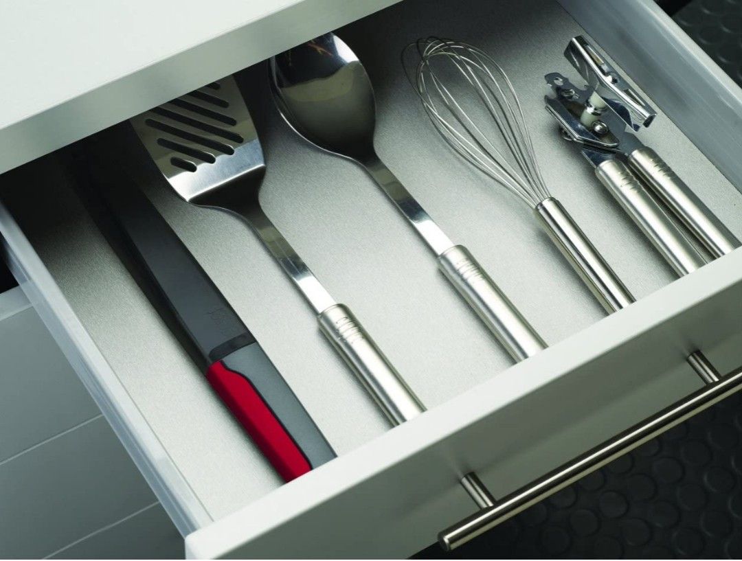 Joseph Joseph Cut and Carve Plus Chopping Board and Knives Large, Black, Furniture & Home