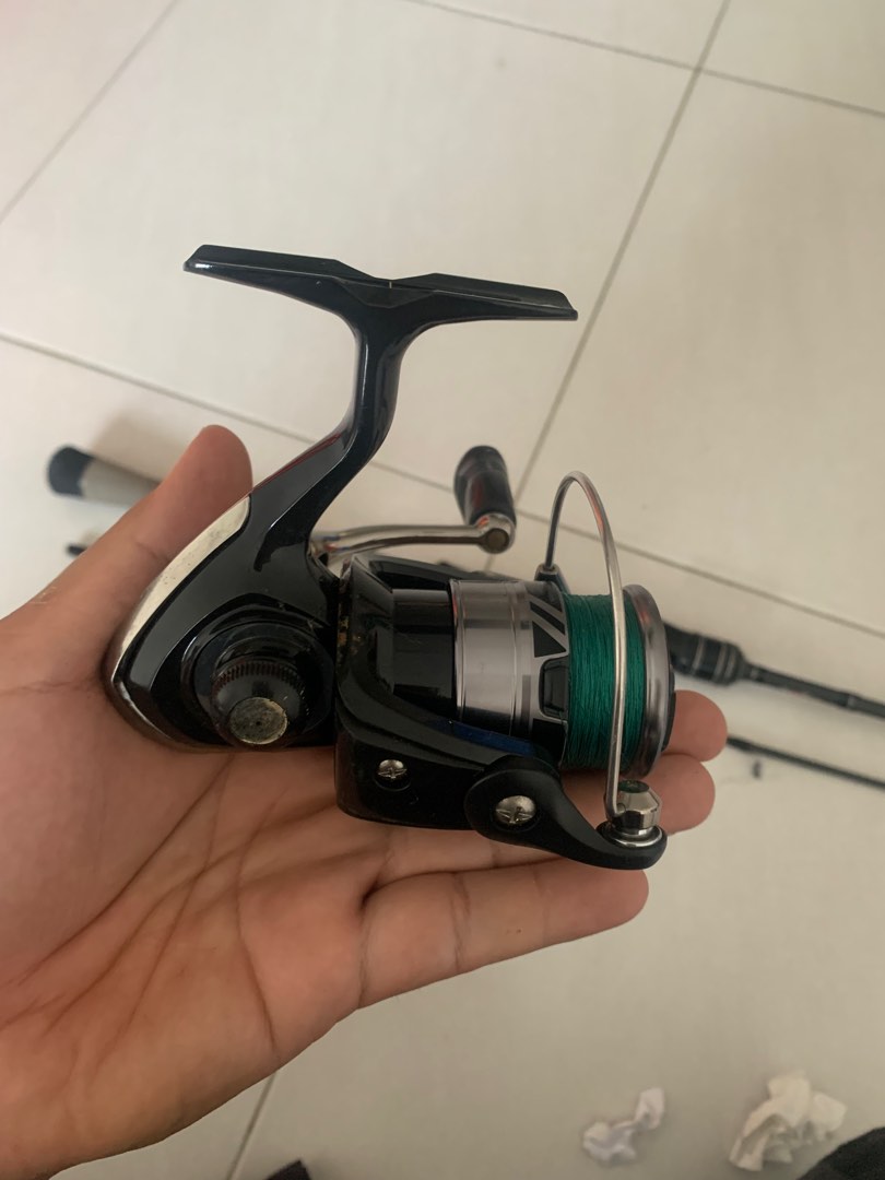 Dyna Spin Medium Action PS 50m Fishing Rod with TF100 3 Ball Bearing Fishing  Reel, Sports Equipment, Fishing on Carousell