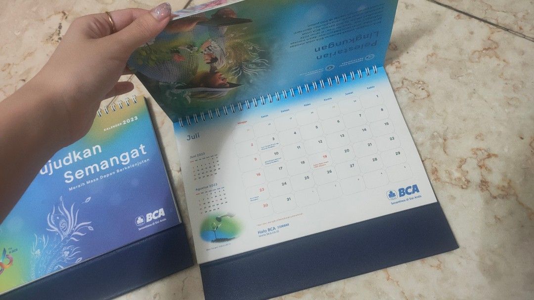 Kalender BCA, Books & Stationery, Stationery on Carousell