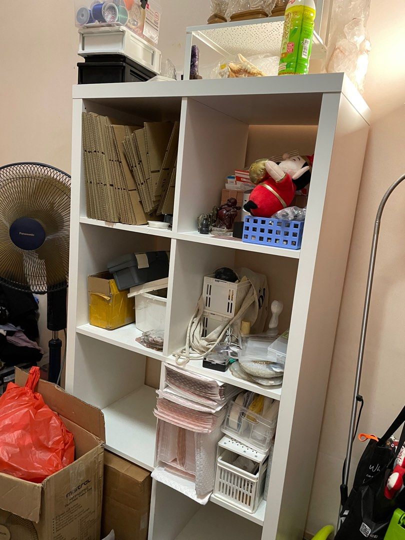 Kallax Storage Shelves (2 for 100), Furniture & Home Living, Furniture