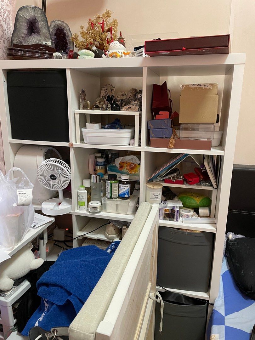 Kallax Storage Shelves (2 for 100), Furniture & Home Living, Furniture