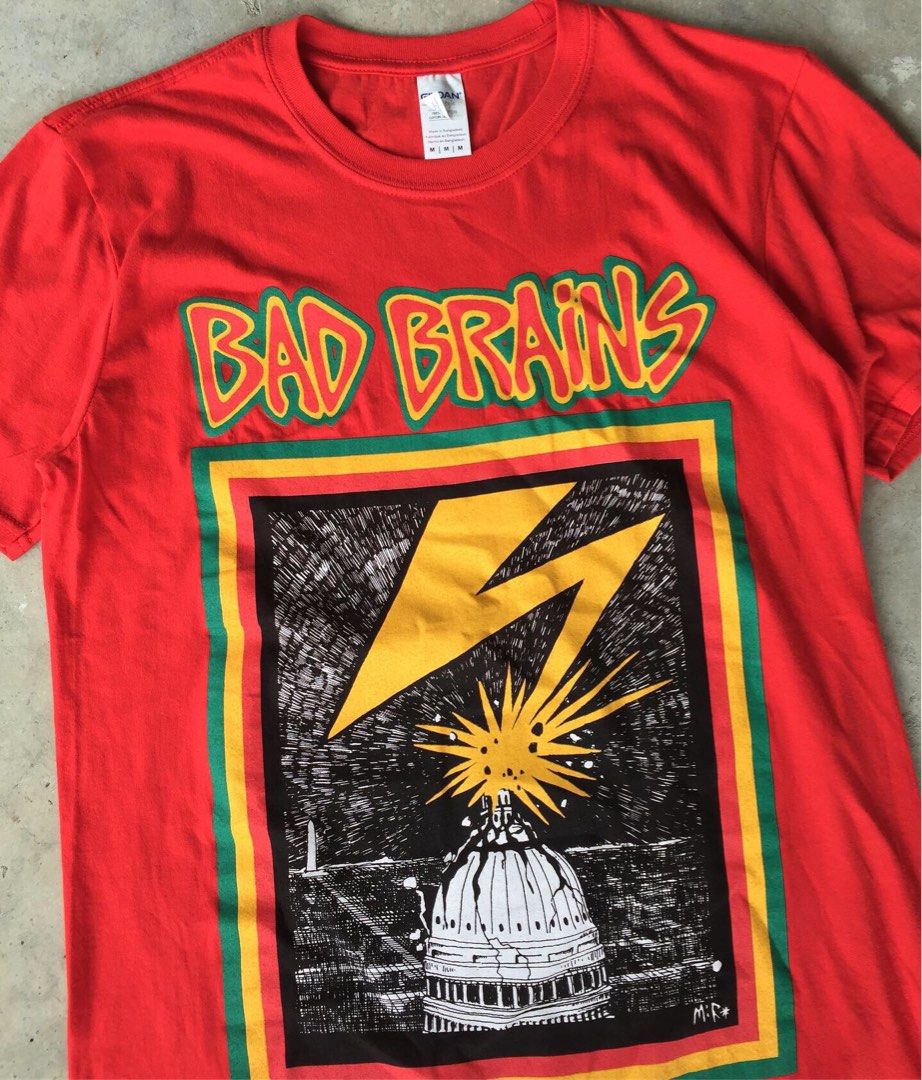 Bad Brains - Capitol T-Shirt (Red)