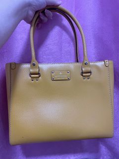 KATE SPADE NEW YORK Quinn Berkeley Lane Small Shoulder Bag No Strap Scuffs  Used