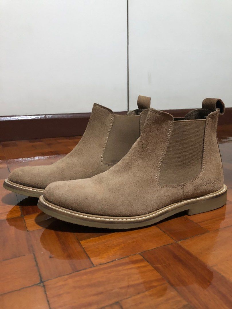 Kickers Brown Suede Boots