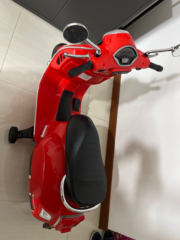 kids electric vespa scooter